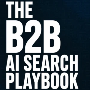 The B2B AI Search Playbook cover
