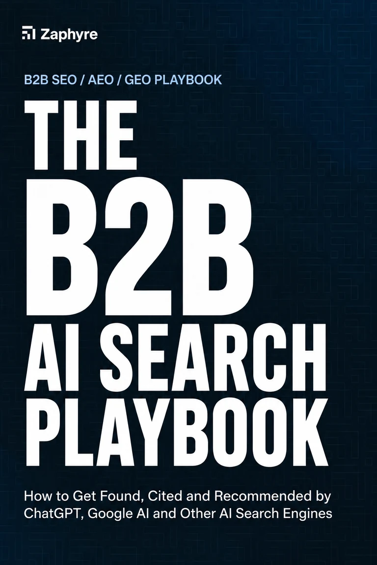 The B2B AI Search Playbook cover