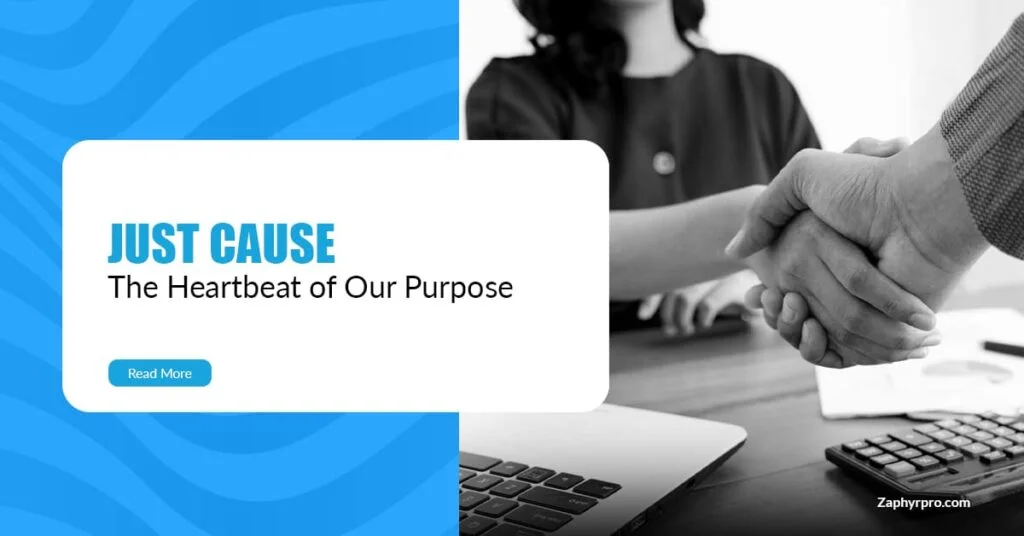 Purpose Driven Impactful Business: Zaphyre's Just Cause